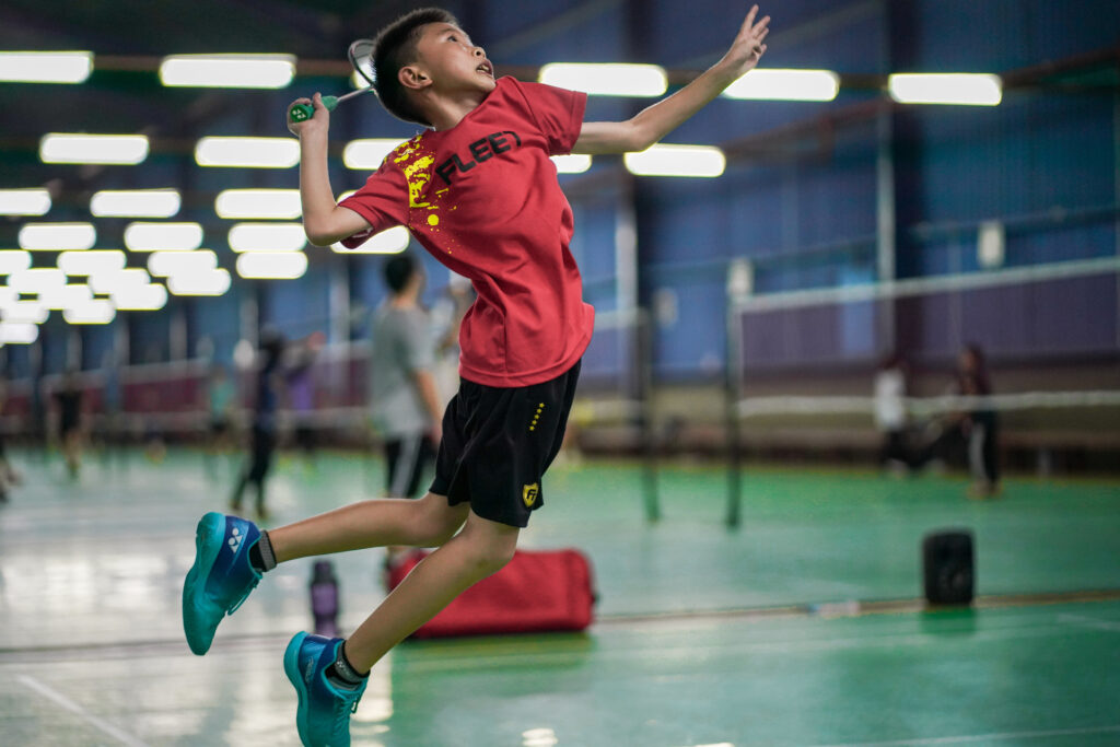 badminton kid ball game